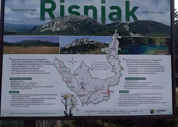 Ris Gorski Kotar Crni Lug Apartmán Delnice